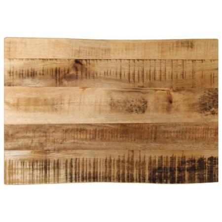 Tablero de mesa borde natural madera maciza mango 50x40x3,8 cm de , Tableros para mesas - Ref: Foro24-370679, Precio: 40,99 €...