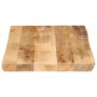 Solid mango wood natural edge table top 50x40x3.8 cm by , Table tops - Ref: Foro24-370679, Price: 35,61 €, Discount: %