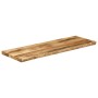 Solid mango wood natural edge table top 140x40x3.8 cm by , Table tops - Ref: Foro24-370687, Price: 86,89 €, Discount: %