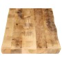 Solid mango wood natural edge table top 140x40x3.8 cm by , Table tops - Ref: Foro24-370687, Price: 86,89 €, Discount: %