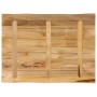 Solid mango wood natural edge table top 90x60x3.8 cm by , Table tops - Ref: Foro24-370693, Price: 71,09 €, Discount: %