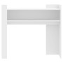 Mesa consola de madera de ingeniería blanca 100x35x90 cm de , Mesas auxiliares - Ref: Foro24-848465, Precio: 69,41 €, Descuen...