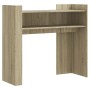 Mesa consola de madera de ingeniería roble Sonoma 100x35x90 cm de , Mesas auxiliares - Ref: Foro24-848467, Precio: 74,99 €, D...