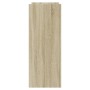 Mesa consola de madera de ingeniería roble Sonoma 100x35x90 cm de , Mesas auxiliares - Ref: Foro24-848467, Precio: 74,99 €, D...