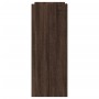 Engineered wood brown oak console table 100x35x90 cm by , Side tables - Ref: Foro24-848471, Price: 76,51 €, Discount: %