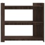 Engineered wood brown oak console table 100x35x90 cm by , Side tables - Ref: Foro24-848478, Price: 80,84 €, Discount: %