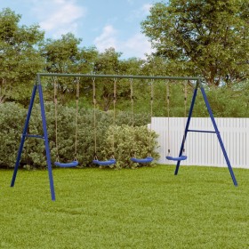 Outdoor swing set with 4 swings by , Swings and play structures - Ref: Foro24-3283607, Price: 148,72 €, Discount: %