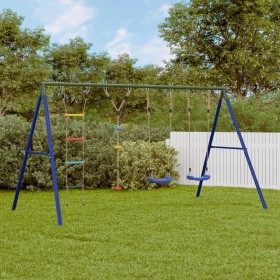 Swing set with swings, ladder, and rope disc. by , Swings and play structures - Ref: Foro24-3283613, Price: 151,99 €, Discoun...