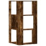 Corner shelf 3 levels smoked oak wood 50x50x102 cm by , Bookcases and shelves - Ref: Foro24-852595, Price: 55,31 €, Discount: %