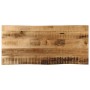 Solid mango wood natural edge table top 80x40x2.5 cm by , Table tops - Ref: Foro24-370658, Price: 47,43 €, Discount: %