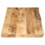 Solid mango wood natural edge table top 80x40x2.5 cm by , Table tops - Ref: Foro24-370658, Price: 47,42 €, Discount: %