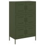 Olive green steel sideboard 68x39x113 cm by , Sideboards - Ref: Foro24-842962, Price: 191,49 €, Discount: %