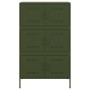 Olive green steel sideboard 68x39x113 cm by , Sideboards - Ref: Foro24-842962, Price: 191,49 €, Discount: %