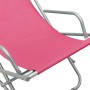 Sillas mecedoras 2 unidades acero rosa de vidaXL, Tumbonas - Ref: Foro24-310341, Precio: 90,13 €, Descuento: %