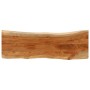 Tablero rectangular madera de acacia borde vivo 140x40x3,8 cm de , Tableros para mesas - Ref: Foro24-370639, Precio: 100,64 €...