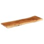 Rectangular acacia wood board with live edge 140x40x3.8 cm by , Table tops - Ref: Foro24-370639, Price: 100,64 €, Discount: %