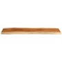 Tablero rectangular madera de acacia borde vivo 140x40x3,8 cm de , Tableros para mesas - Ref: Foro24-370639, Precio: 100,64 €...