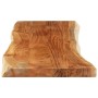 Rectangular acacia wood board with live edge 140x40x3.8 cm by , Table tops - Ref: Foro24-370639, Price: 100,64 €, Discount: %