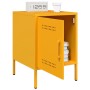 Mesitas de noche 2 uds acero amarillo mostaza 36x39x50,5 cm de , Mesitas de noche - Ref: Foro24-842917, Precio: 119,83 €, Des...