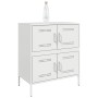 Weißer Stahlschrank 68x39x79 cm von , Sideboards - Ref: Foro24-842957, Preis: 139,26 €, Rabatt: %