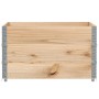 Jardinera de madera maciza de pino 100x100 cm de , Maceteros y jardineras - Ref: Foro24-3295431, Precio: 97,47 €, Descuento: %