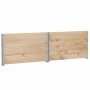 Jardinera de madera maciza de pino 100x100 cm de , Maceteros y jardineras - Ref: Foro24-3295431, Precio: 97,47 €, Descuento: %