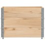 Solid pine wood planter 80x60 cm by , Pots and planters - Ref: Foro24-3295419, Price: 73,76 €, Discount: %