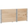 Jardinera de madera maciza de pino 80x60 cm de , Maceteros y jardineras - Ref: Foro24-3295419, Precio: 73,76 €, Descuento: %