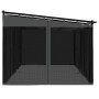 Gazebo with anthracite gray steel mesh walls 6x3 m by , Tents and gazebos - Ref: Foro24-4003915, Price: 525,65 €, Discount: %