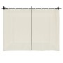 Cenador con cortinas acero color crema 3x3 m de , Carpas y cenadores - Ref: Foro24-4003917, Precio: 340,99 €, Descuento: %