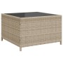 L-förmiges Gartensofa mit Tisch und Kissen aus hellem grauem PE-Rattan. von , Gartensets - Ref: Foro24-369032, Preis: 371,57 ...