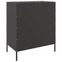 Aparador de acero negro 68x39x79 cm de , Aparadores - Ref: Foro24-842976, Precio: 170,99 €, Descuento: %