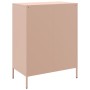 Aparador de acero rosa 68x39x89 cm de , Aparadores - Ref: Foro24-842983, Precio: 198,99 €, Descuento: %