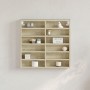 Vitrina de madera de ingeniería roble Sonoma 60x8,5x58 cm de , Estantes y estanterías - Ref: Foro24-847963, Precio: 42,99 €, ...