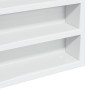 Vitrina de madera ingeniería blanca 60x8,5x58 cm de , Estantes y estanterías - Ref: Foro24-847961, Precio: 43,22 €, Descuento: %