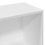 Estantería de madera de ingeniería blanca 57x28,5x141 cm de , Librerías y estanterías - Ref: Foro24-847996, Precio: 79,63 €, ...