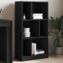 Estantería madera de ingeniería negro 57x28,5x107,5 cm de , Librerías y estanterías - Ref: Foro24-848004, Precio: 65,92 €, De...