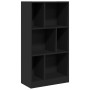 Estantería madera de ingeniería negro 57x28,5x107,5 cm de , Librerías y estanterías - Ref: Foro24-848004, Precio: 65,92 €, De...