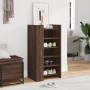 Engineered wood shoe cabinet in brown oak, 52x37.5x100 cm by , Shoe racks and shoe organizers - Ref: Foro24-848450, Price: 90...