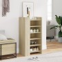 Shoe cabinet made of Sonoma oak engineered wood, measuring 52x37.5x100 cm. by , Shoe racks and shoe organizers - Ref: Foro24-...