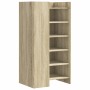 Shoe cabinet made of Sonoma oak engineered wood, measuring 52x37.5x100 cm. by , Shoe racks and shoe organizers - Ref: Foro24-...