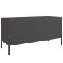 Black steel TV stand 100.5x39x50.5 cm by , TV Furniture - Ref: Foro24-842988, Price: 116,61 €, Discount: %