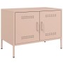 TV stand in pink steel, 68x39x50.5 cm by , TV Furniture - Ref: Foro24-842936, Price: 99,99 €, Discount: %