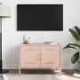 TV stand in pink steel, 68x39x50.5 cm by , TV Furniture - Ref: Foro24-842936, Price: 99,99 €, Discount: %