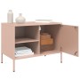 Muebles de TV 2 piezas acero rosa 68x39x50,5 cm de , Muebles TV - Ref: Foro24-842997, Precio: 230,99 €, Descuento: %