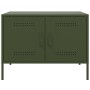 Muebles de TV 2 piezas acero verde oliva 68x39x50,5 cm de , Muebles TV - Ref: Foro24-842943, Precio: 179,29 €, Descuento: %