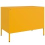 Mustard yellow steel TV stand 68x39x50.5 cm by , TV Furniture - Ref: Foro24-843000, Price: 95,88 €, Discount: %