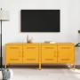 TV furniture 2 pieces yellow mustard steel 68x39x50.5 cm by , TV Furniture - Ref: Foro24-842941, Price: 179,36 €, Discount: %