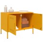 TV furniture 2 pieces yellow mustard steel 68x39x50.5 cm by , TV Furniture - Ref: Foro24-842941, Price: 179,36 €, Discount: %