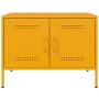 TV furniture 2 pieces yellow mustard steel 68x39x50.5 cm by , TV Furniture - Ref: Foro24-842941, Price: 179,36 €, Discount: %